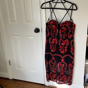 Nasty gal floral dress